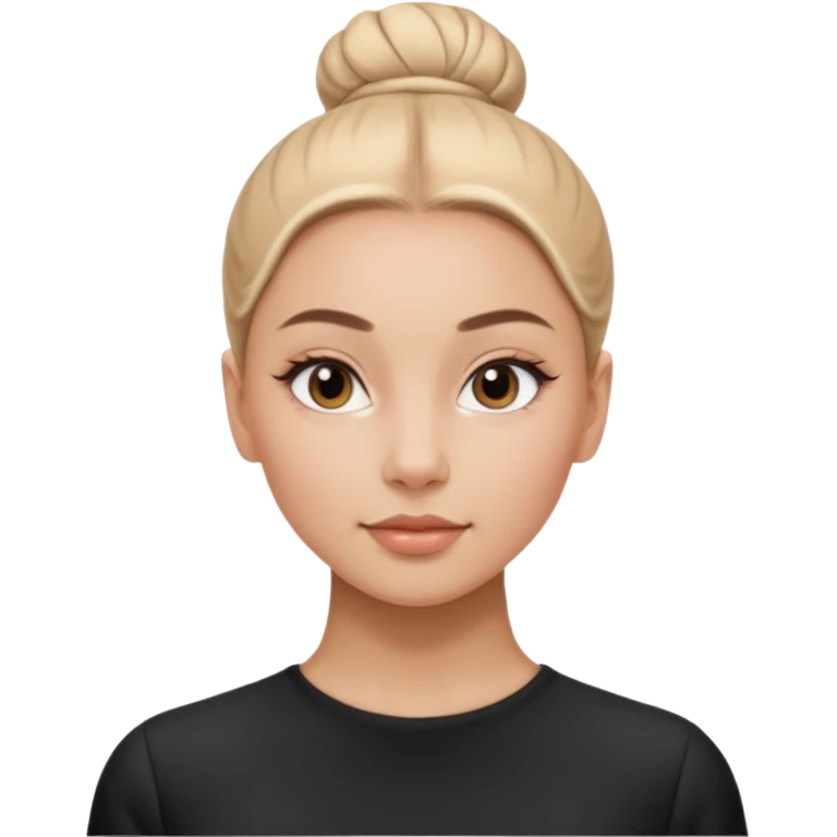 Hazme una imagen de una clean girl emoji