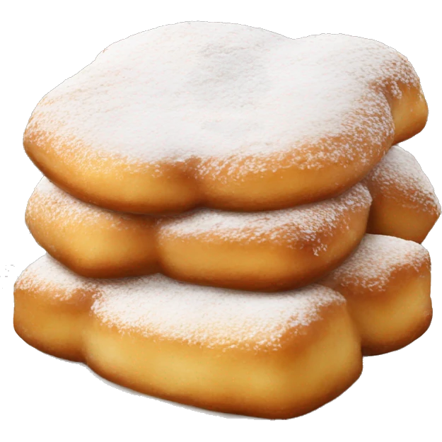 beignets sugarfree emoji