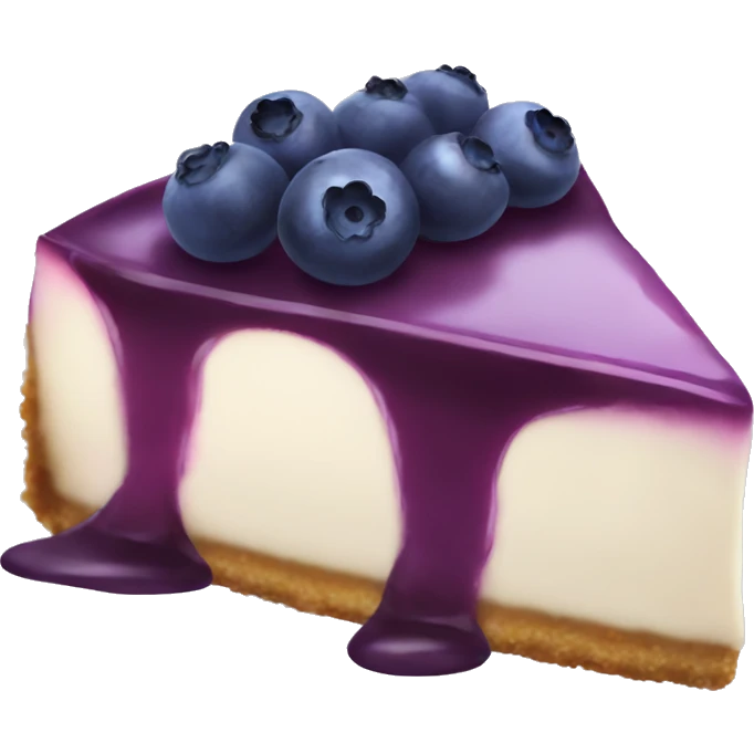 Blueberry Cheesecake  emoji