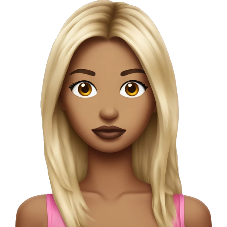 Sad victoria secret model  emoji