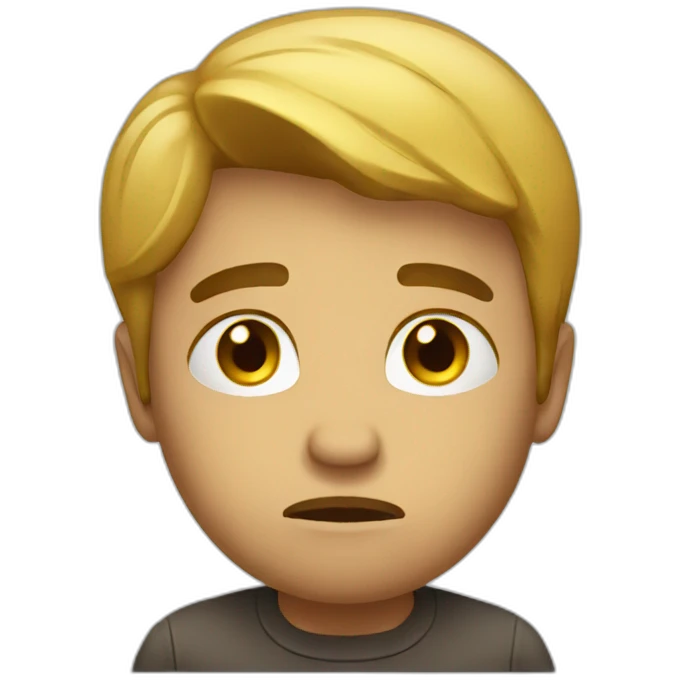 sad emoji