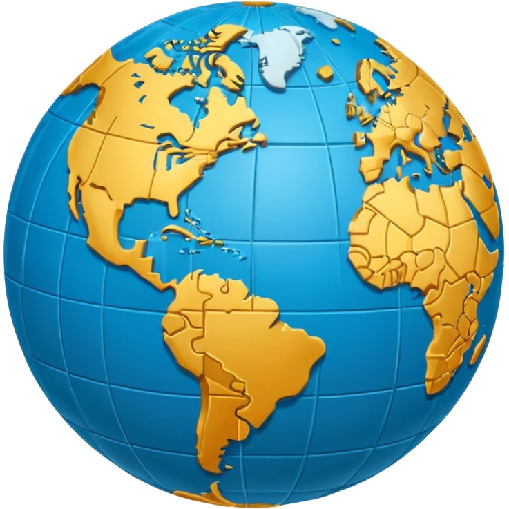 Flat earth globe emoji