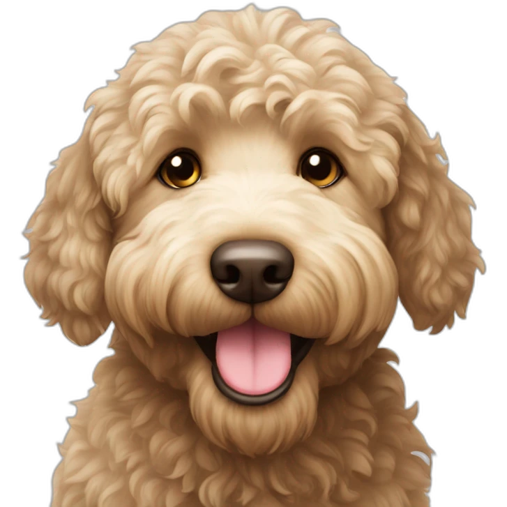 labradoodle- smile emoji