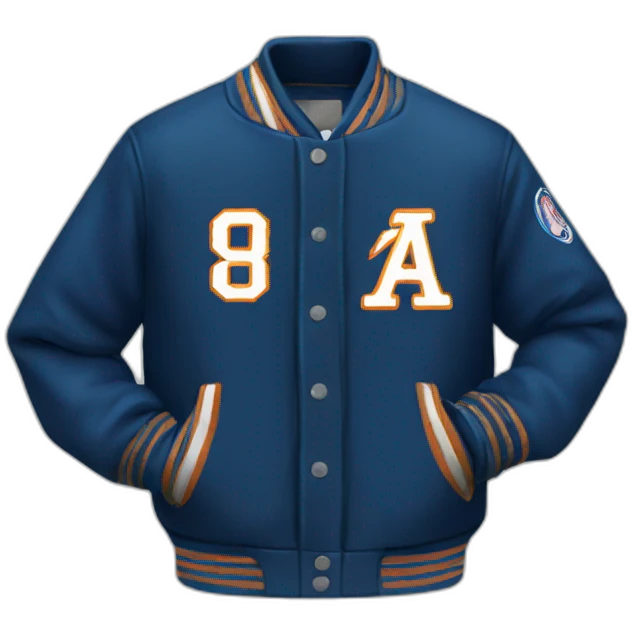 Baseball jacket emoji