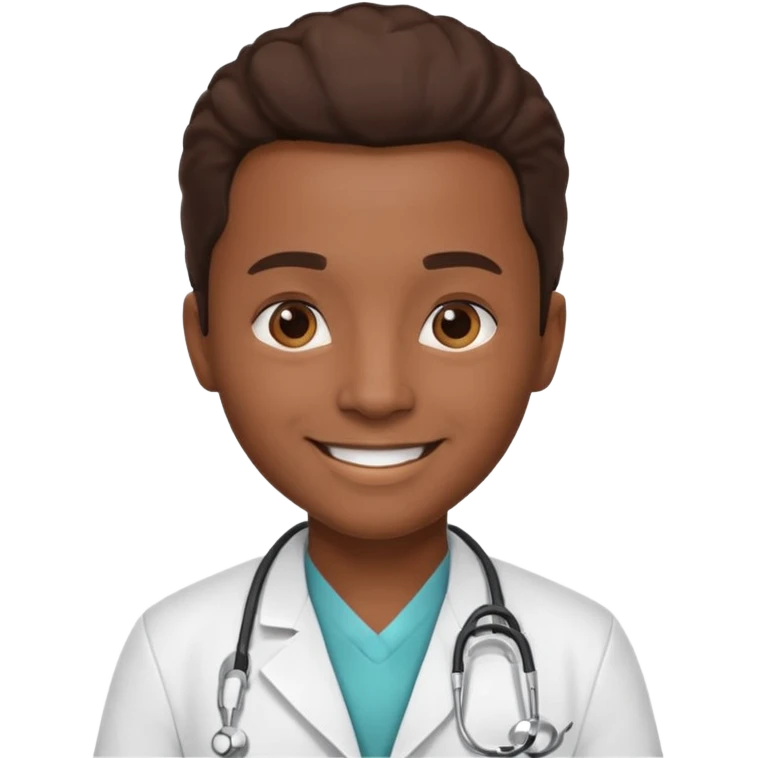 aftican american doctor emoji emoji