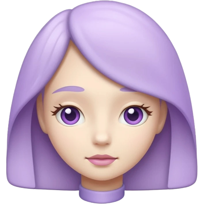 porcelain lilac emoji