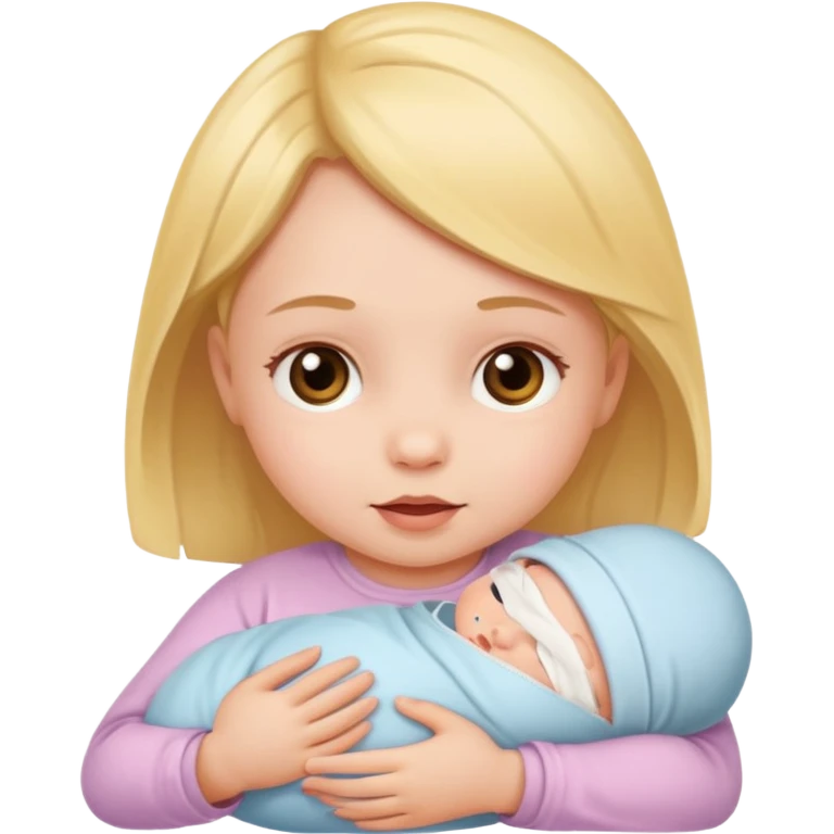 newborn baby girl emoji