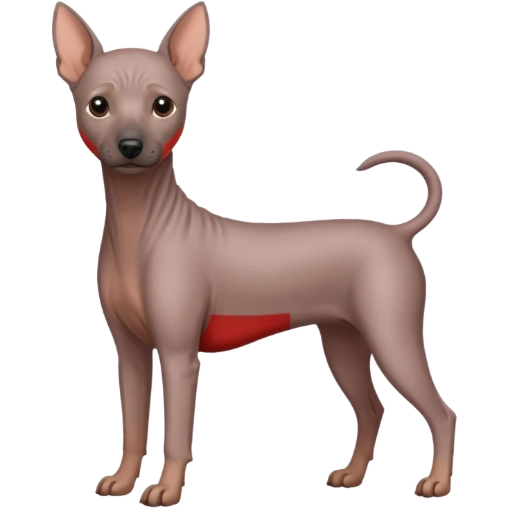 Mexican Hairless Dog emoji