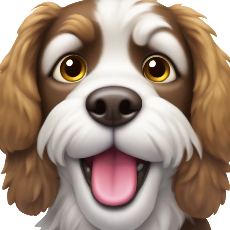 Dog smiling emoji