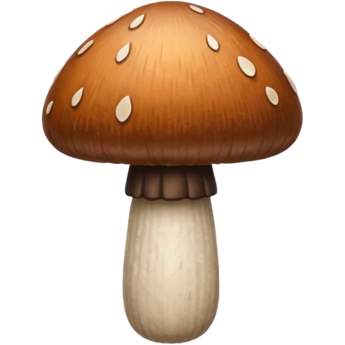 Brown Veiny mushroom head dick emoji