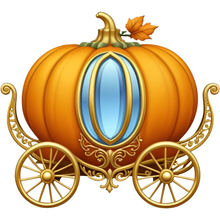 Cinderella's carriage emoji