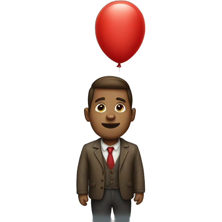 red balloon emoji