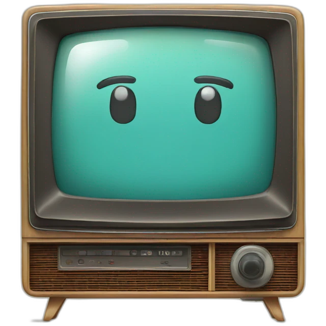 NAGI TV written in a retro tv emoji