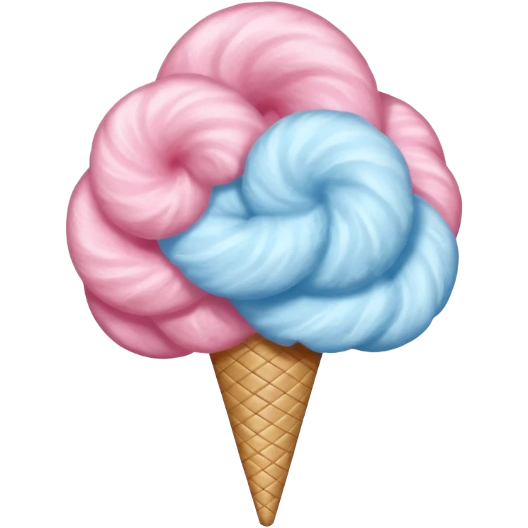  cotton candy emoji