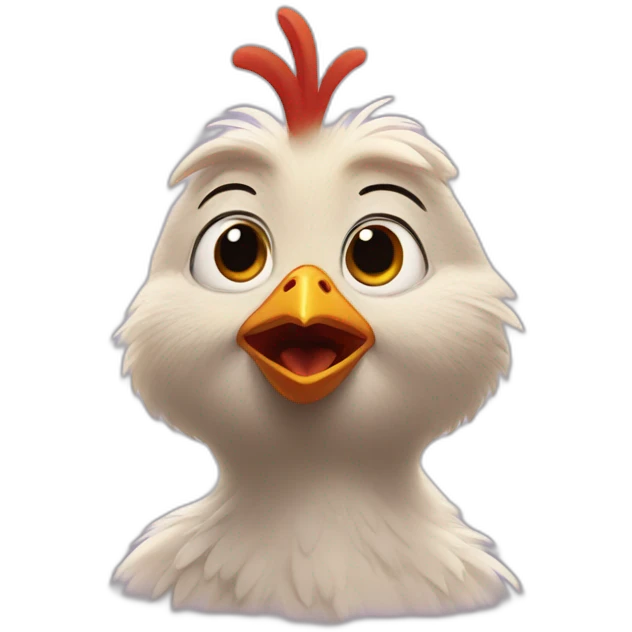 chicken little emoji