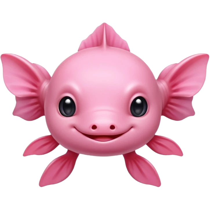 cute pink acolotl emoji