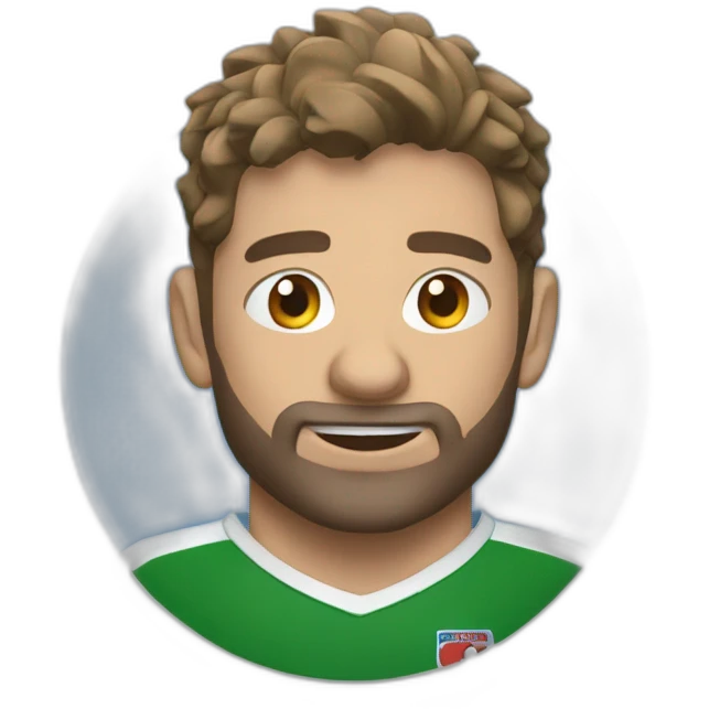 Rugbyman francais emoji