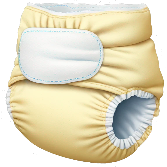 baby diaper emoji