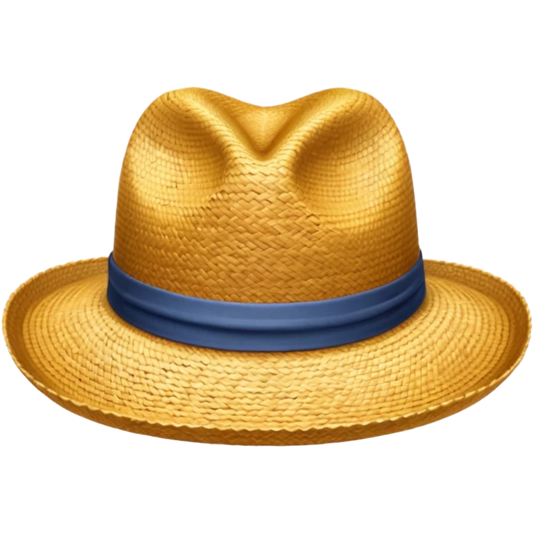 کلاه حصیری emoji