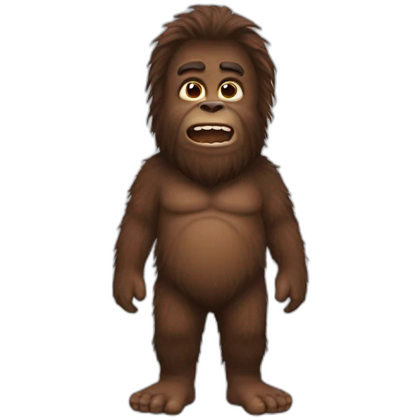 big foot ugly version emoji
