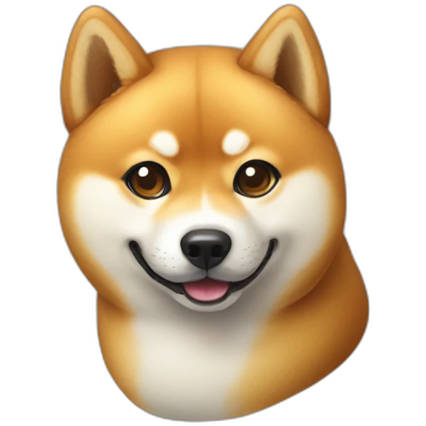 shiba-disguised-apple emoji