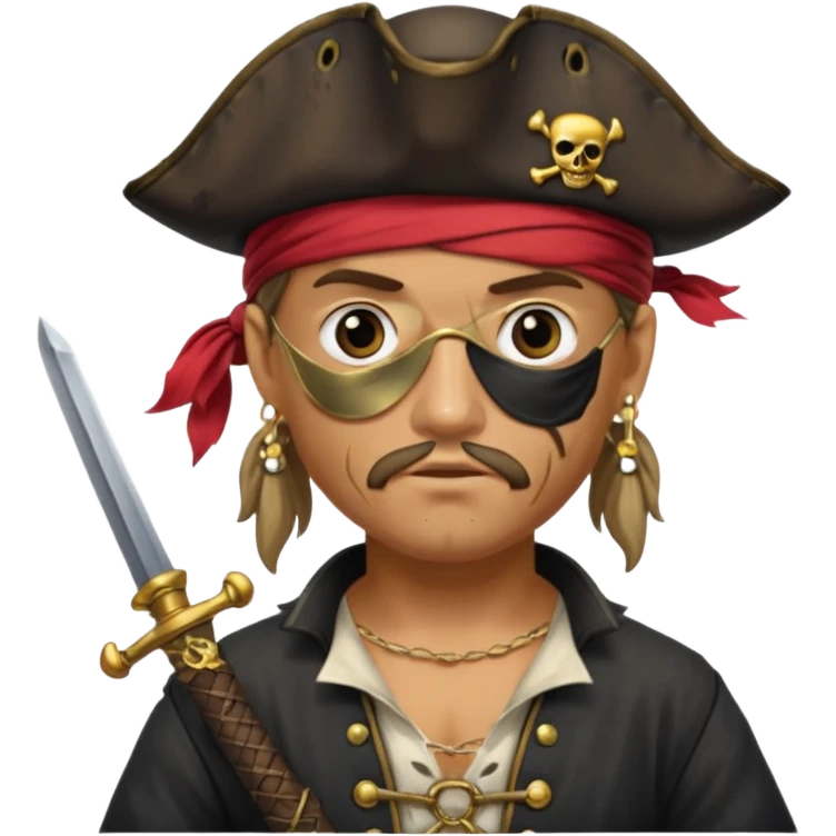 Bir korsan emoji