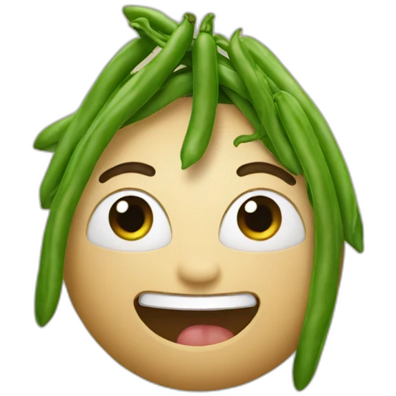 green bean emoji