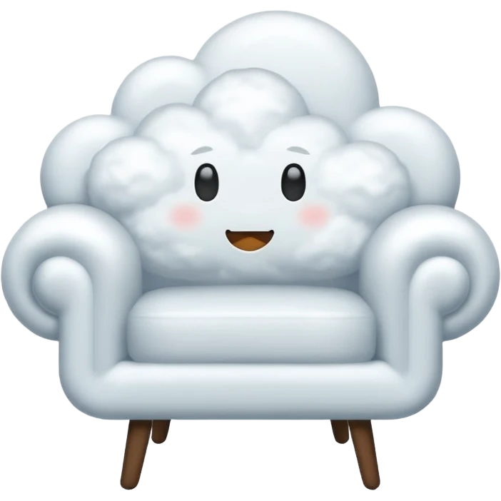 cloud chair emoji