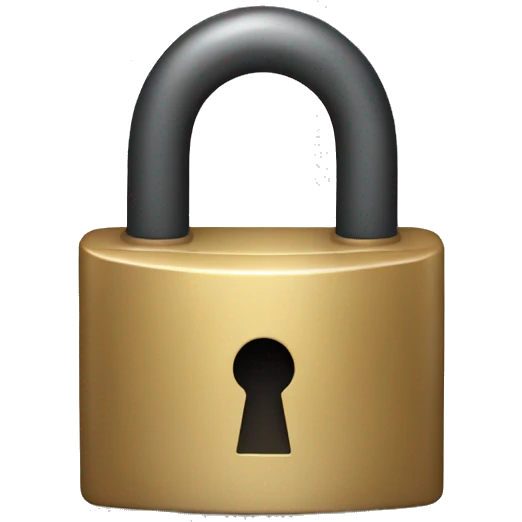lock in emoji