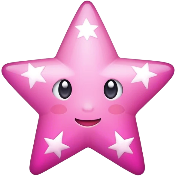 pink magic star emoji