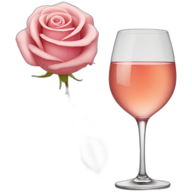 Rosé emoji