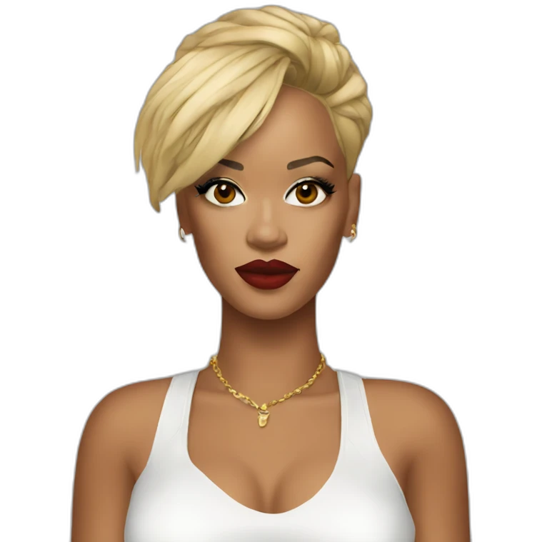Rihanna singer emoji