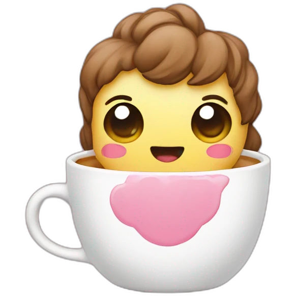 Tasse kawaii emoji