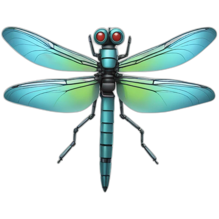 robotic dragonfly emoji