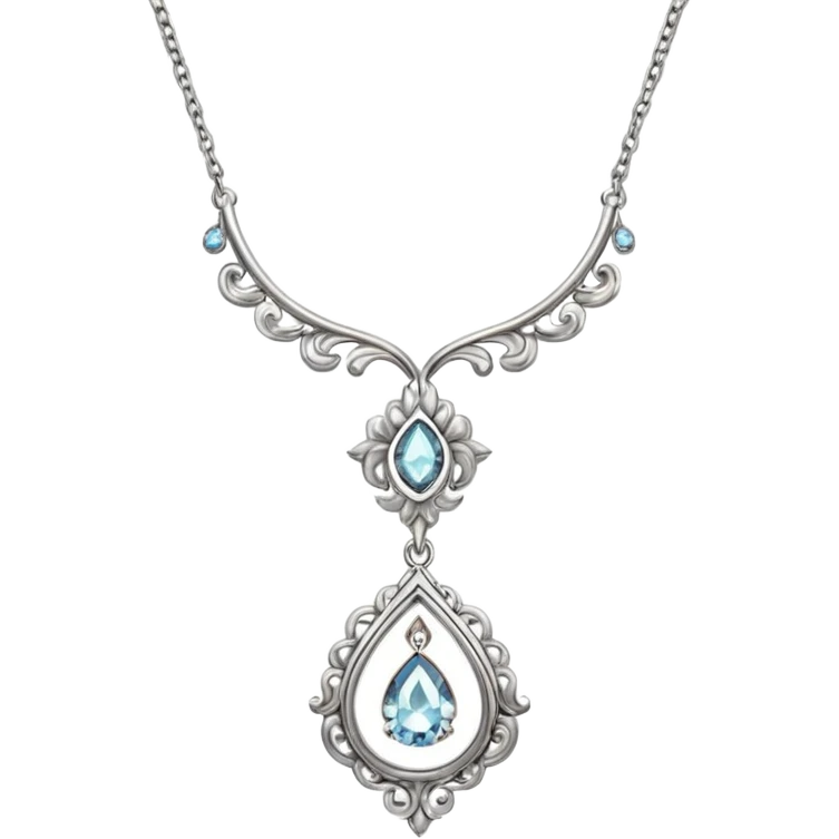 Sparkle necklace emoji