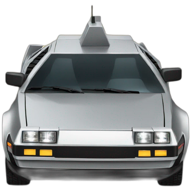 Delorean emoji