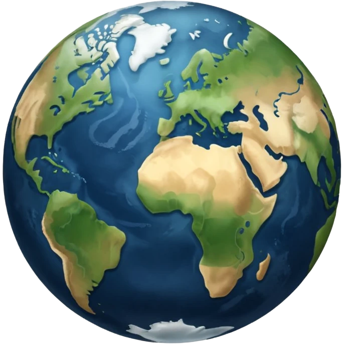 it should not contain earth  emoji