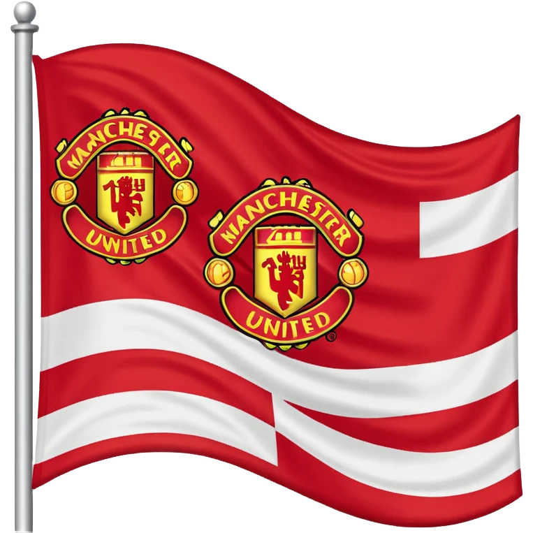 Manchester united flag emoji