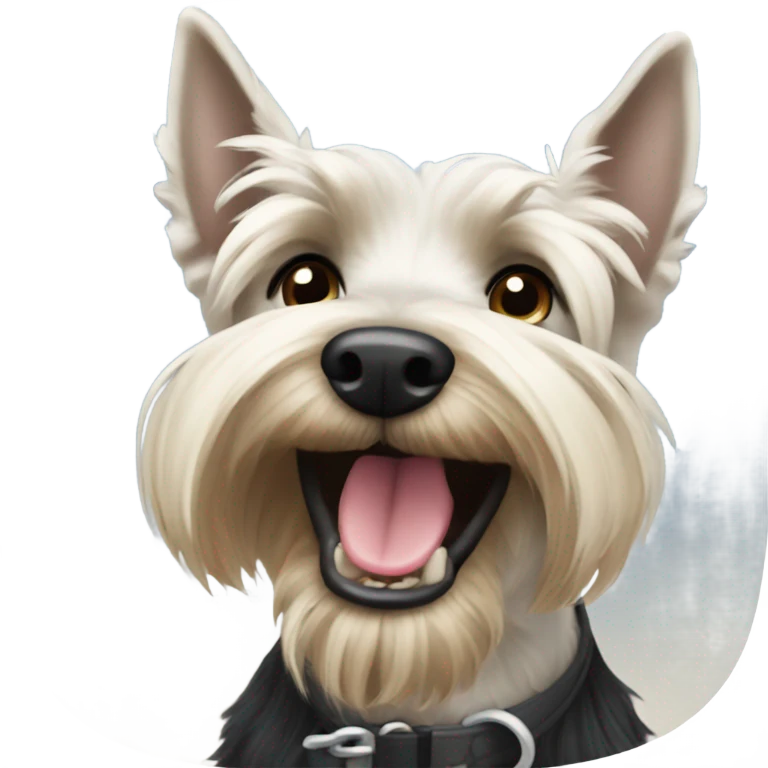 scottish-terrier-dog-walking emoji