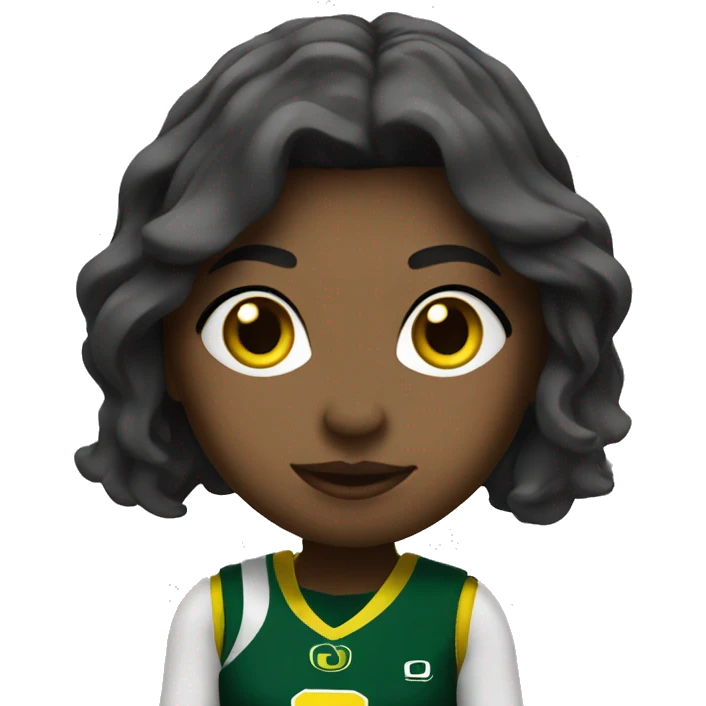 Oregon ducks girl emoji