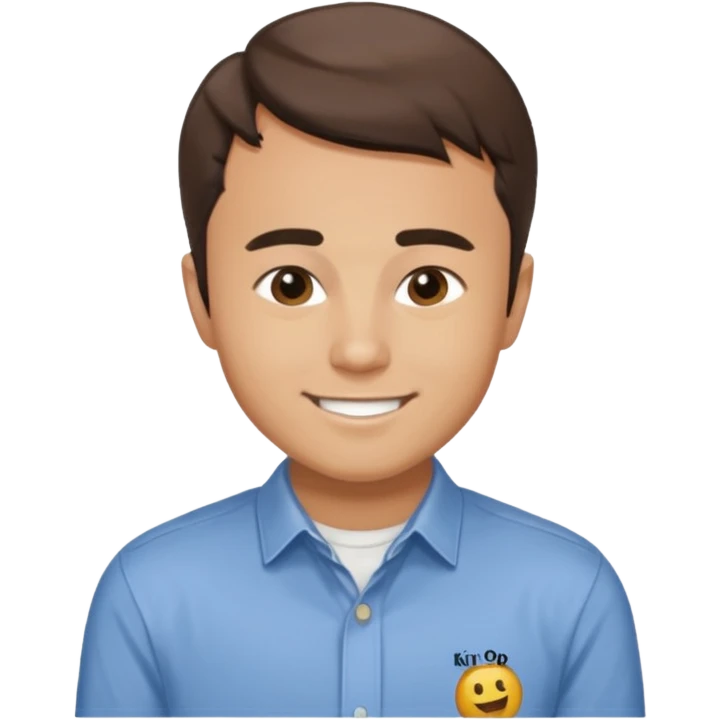 Charlie Kirk having a shirt saying rip Kirk ong  emoji