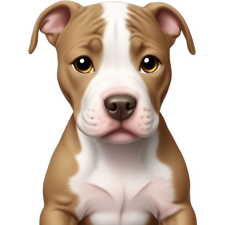 Baby pitbull ￼ emoji