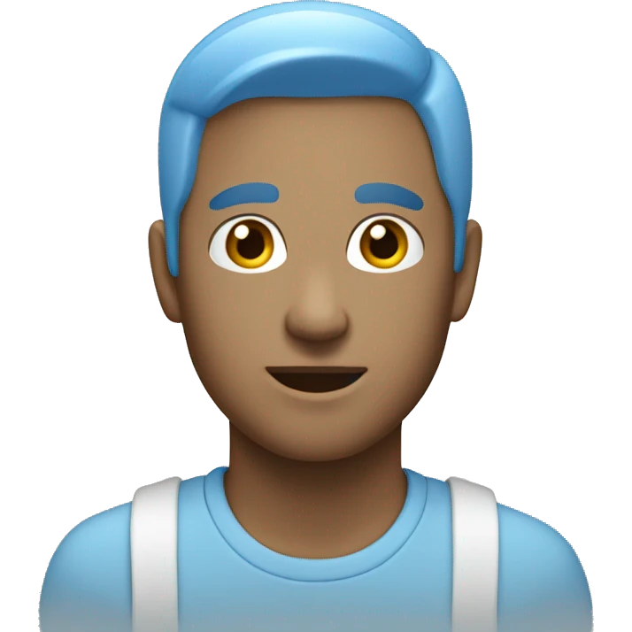 iphone 15 light blue emoji