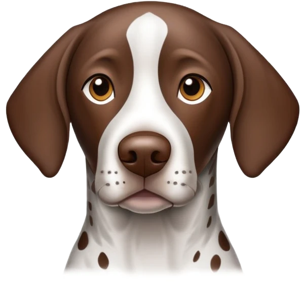 German shorthair pointer emoji