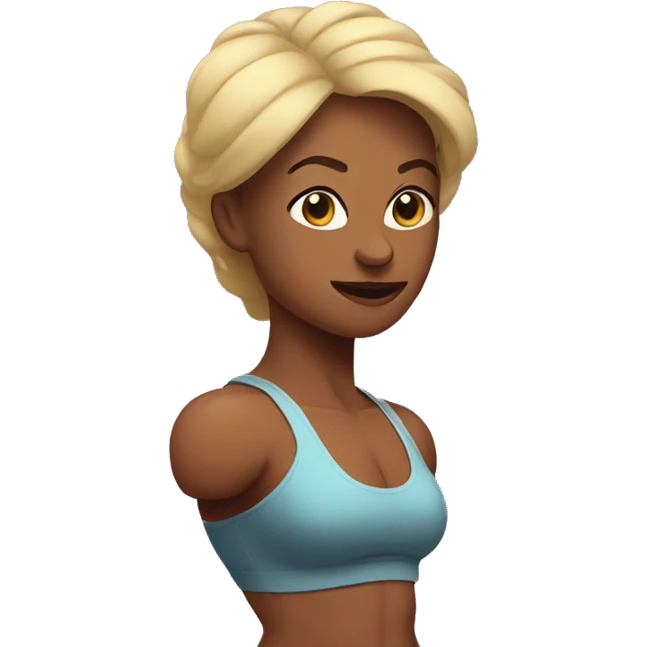 Muscle mommy emoji