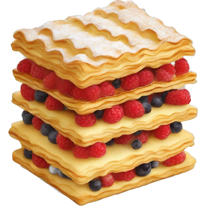 mille feuille emoji