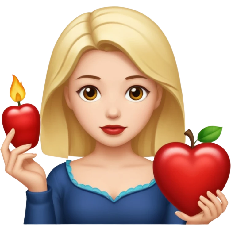 Scarlett with icon emoji
