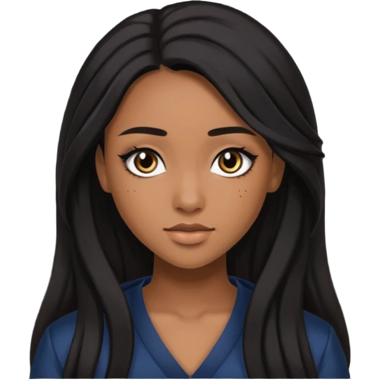 There is a series named the100 and i want to make a emoji of lexa Alycia jasmine emoji