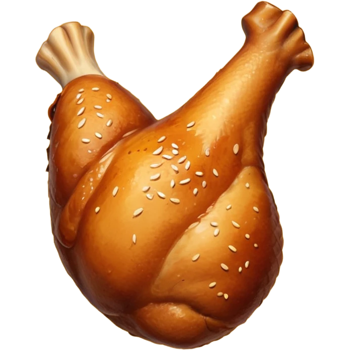chicken leg emoji
