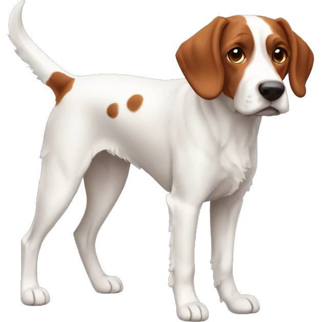 Brittany Dog Breed Full Body emoji